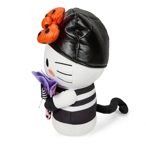 Hello Kitty Halloween Bandit Plush by Kidrobot - Picture 3 of 8